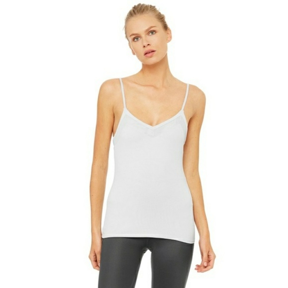 Alo yoga ally fitted tank dove grey XS - Picture 3 of 3